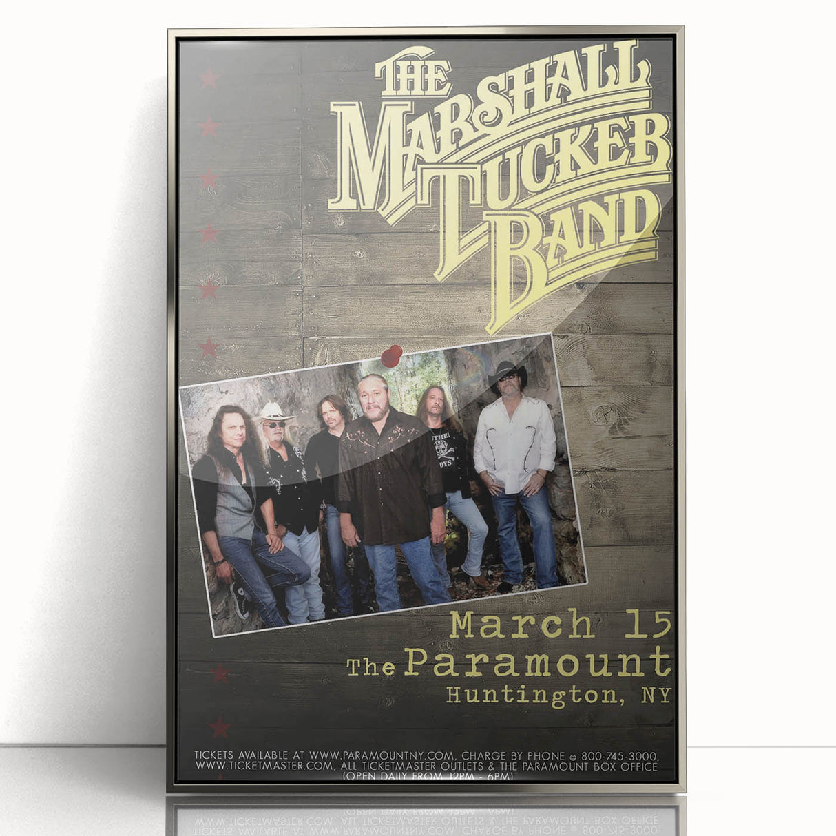 The Marshall Tucker Band Concert Poster – Vintage 2016 Art