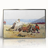 Beach Scene Art Print - A Clam Bake by Winslow Homer - Coastal Realism