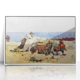 Beach Scene Art Print - A Clam Bake by Winslow Homer - Coastal Realism