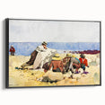 Beach Scene Art Print - A Clam Bake by Winslow Homer - Coastal Realism