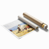 Beach Scene Art Print - A Clam Bake by Winslow Homer - Coastal Realism