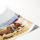 Beach Scene Art Print - A Clam Bake by Winslow Homer - Coastal Realism