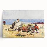 Beach Scene Art Print - A Clam Bake by Winslow Homer - Coastal Realism