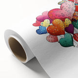 Colorful Heart Balloon Wall Art - Kids Room and Nursery Print