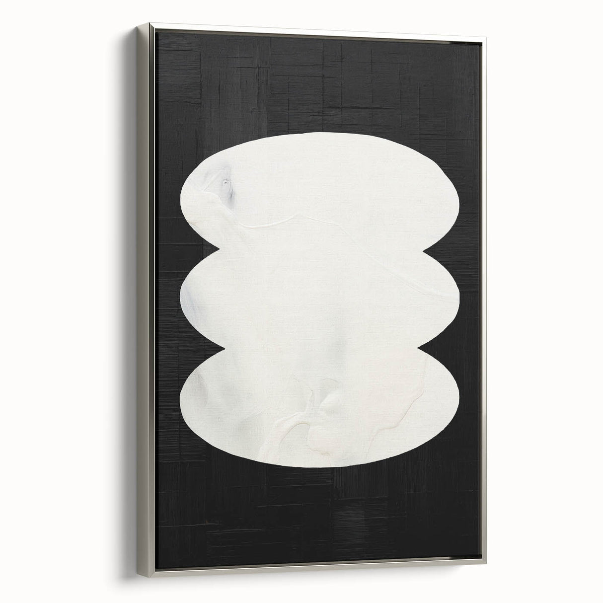 Modern Dining Room Art - Black & White Abstract Wall Décor