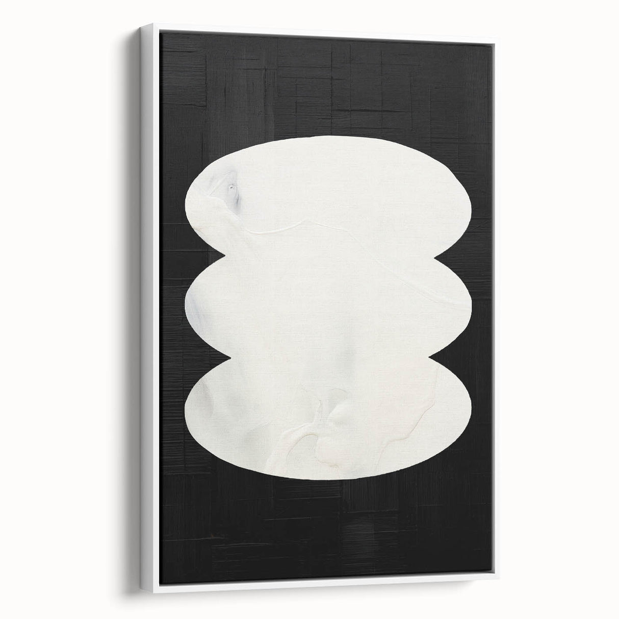 Modern Dining Room Art - Black & White Abstract Wall Décor