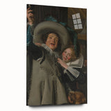 Baroque Celebration Scene Wall Art – Festive Elegance