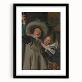 Baroque Celebration Scene Wall Art – Festive Elegance