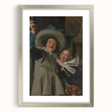 Baroque Celebration Scene Wall Art – Festive Elegance