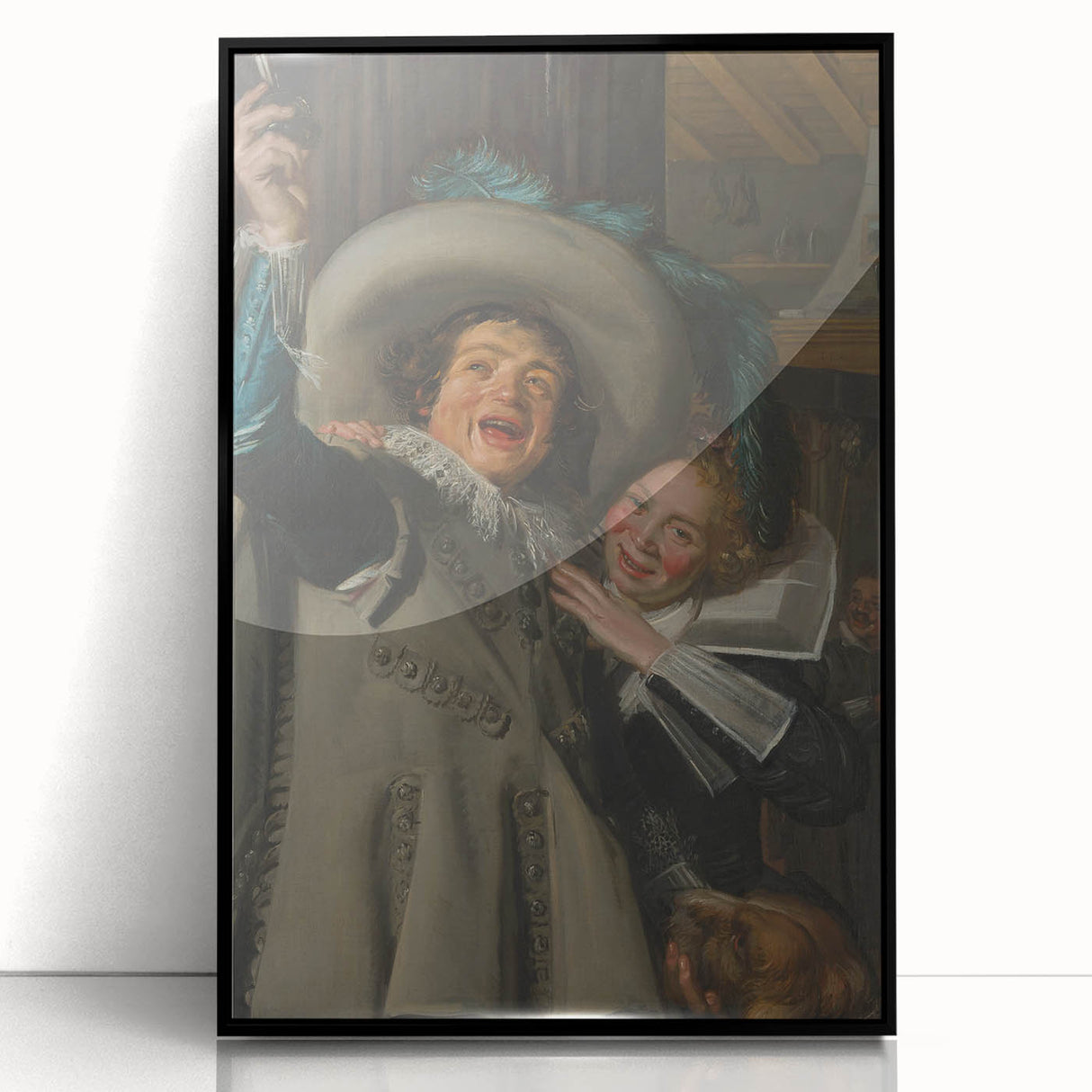 Baroque Celebration Scene Wall Art – Festive Elegance