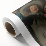 Baroque Celebration Scene Wall Art – Festive Elegance