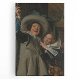 Baroque Celebration Scene Wall Art – Festive Elegance