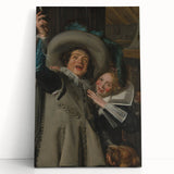 Baroque Celebration Scene Wall Art – Festive Elegance