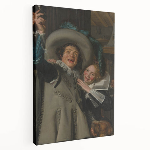 Baroque Celebration Scene Wall Art – Festive Elegance