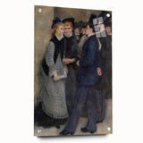 Impressionist Print - Leaving the Conservatory by Renoir Wall Art
