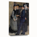 Impressionist Print - Leaving the Conservatory by Renoir Wall Art