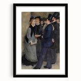 Impressionist Print - Leaving the Conservatory by Renoir Wall Art