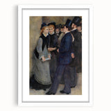 Impressionist Print - Leaving the Conservatory by Renoir Wall Art
