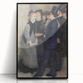 Impressionist Print - Leaving the Conservatory by Renoir Wall Art