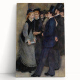 Impressionist Print - Leaving the Conservatory by Renoir Wall Art