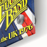 Marshall Tucker Band Live in the UK 1976 Poster - Retro Rock Art