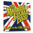 Marshall Tucker Band Live in the UK 1976 Poster - Retro Rock Art