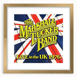 Marshall Tucker Band Live in the UK 1976 Poster - Retro Rock Art