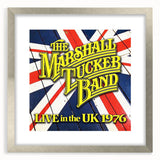 Marshall Tucker Band Live in the UK 1976 Poster - Retro Rock Art