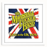 Marshall Tucker Band Live in the UK 1976 Poster - Retro Rock Art