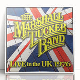 Marshall Tucker Band Live in the UK 1976 Poster - Retro Rock Art