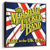 Marshall Tucker Band Live in the UK 1976 Poster - Retro Rock Art