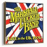 Marshall Tucker Band Live in the UK 1976 Poster - Retro Rock Art