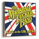 Marshall Tucker Band Live in the UK 1976 Poster - Retro Rock Art