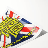 Marshall Tucker Band Live in the UK 1976 Poster - Retro Rock Art