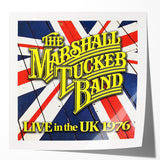 Marshall Tucker Band Live in the UK 1976 Poster - Retro Rock Art