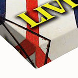 Marshall Tucker Band Live in the UK 1976 Poster - Retro Rock Art