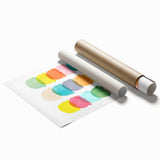 Pastel Ice Cream Girls Room Wall Art - Playful Nursery Art Print