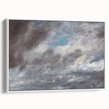 Romanticism Art - Cloud Study by John Constable on Canvas
