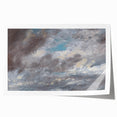 Romanticism Art - Cloud Study by John Constable on Canvas