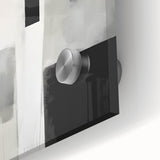 Contemporary Dining Art Pieces - Geometric Black & White Print