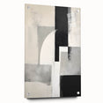 Contemporary Dining Art Pieces - Geometric Black & White Print