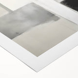 Contemporary Dining Art Pieces - Geometric Black & White Print