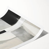 Contemporary Dining Art Pieces - Geometric Black & White Print