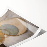 Geometric Modern Wall Art - Abstract Canvas Print for Living Room