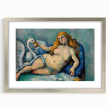 Impressionist Leda and the Swan Wall Art - Cézanne’s Mythical Scene Print