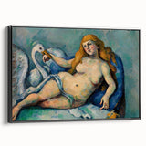 Impressionist Leda and the Swan Wall Art - Cézanne’s Mythical Scene Print