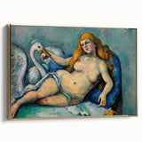 Impressionist Leda and the Swan Wall Art - Cézanne’s Mythical Scene Print