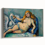 Impressionist Leda and the Swan Wall Art - Cézanne’s Mythical Scene Print