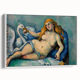 Impressionist Leda and the Swan Wall Art - Cézanne’s Mythical Scene Print