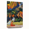 Tropical Tranquility: Modern Wall Art Inspired by Gauguin's Tahiti Scene